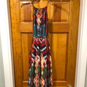 Anthropologie Printed Maxi Dress